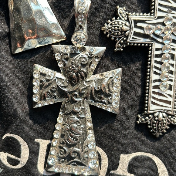 Cross western bling pendants - Picture 6 of 7